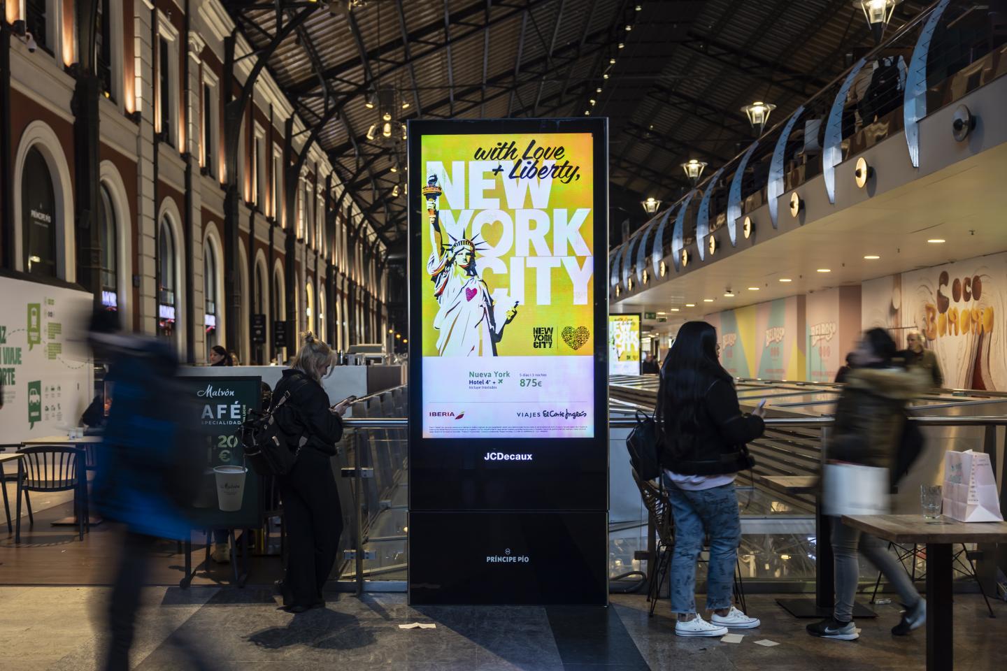 Campaña de New York City en Centro Comercial de Príncipe Pío