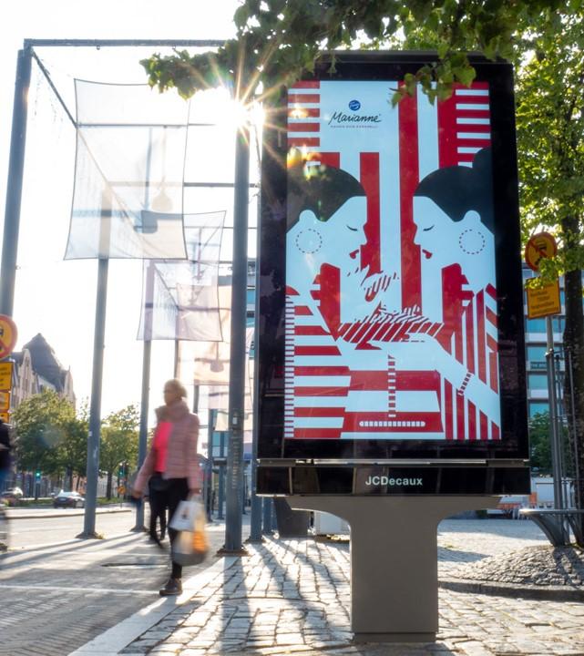 vaasa digitaalinen ulkomainos toteemi