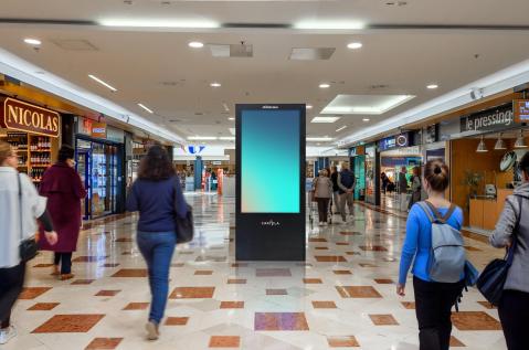 DOOH JCDecaux Carrefour Carmila Unlimitail Retail Media Physique