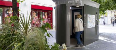 Sanitaires publics à entretien automatique de JCDecaux