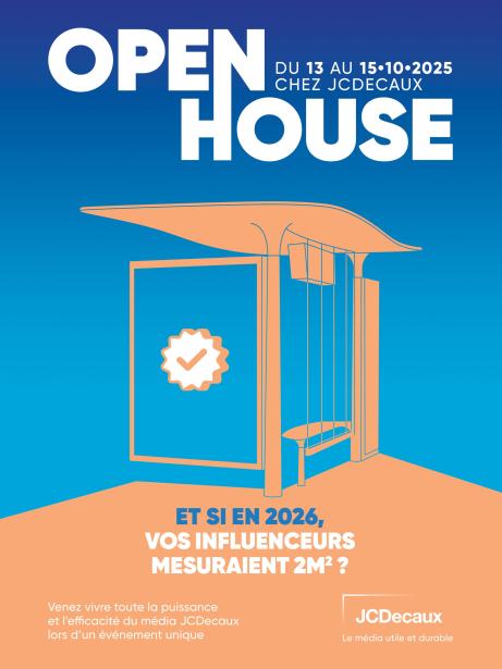L’Open House JCDecaux revient du 13 au 15 octobre 2025