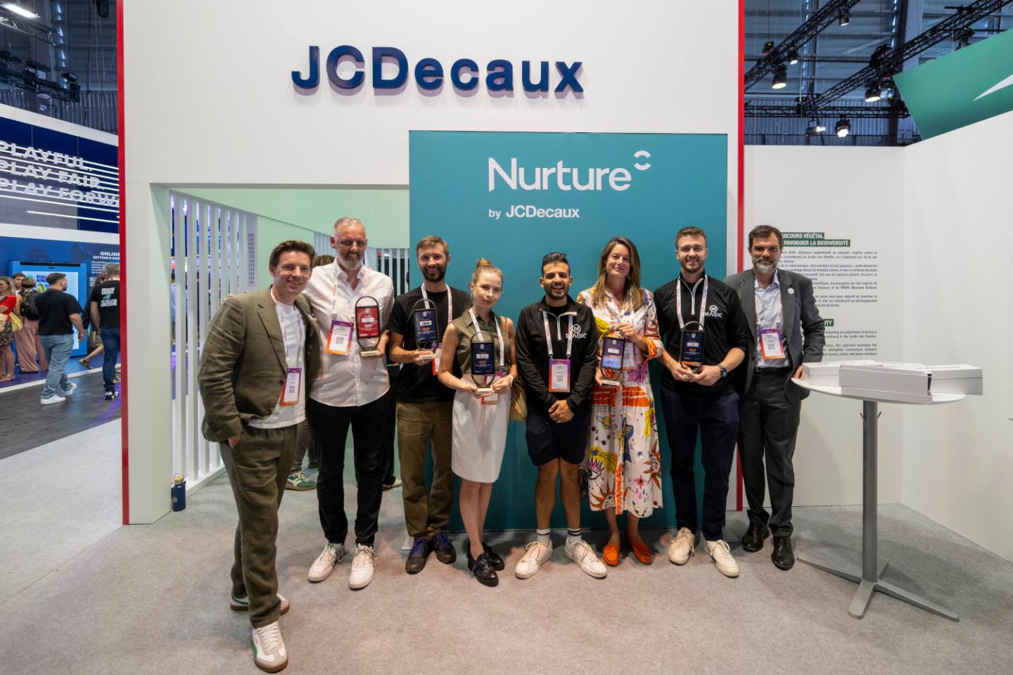 Les gagnants du Nurture Startup Challenge à Vivatech 2025