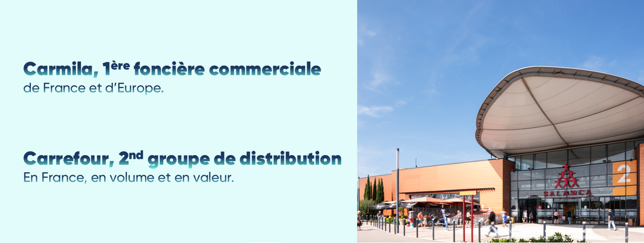 JCDecaux Carrefour Carmila Unlimitail Retail Media Physique DOOH