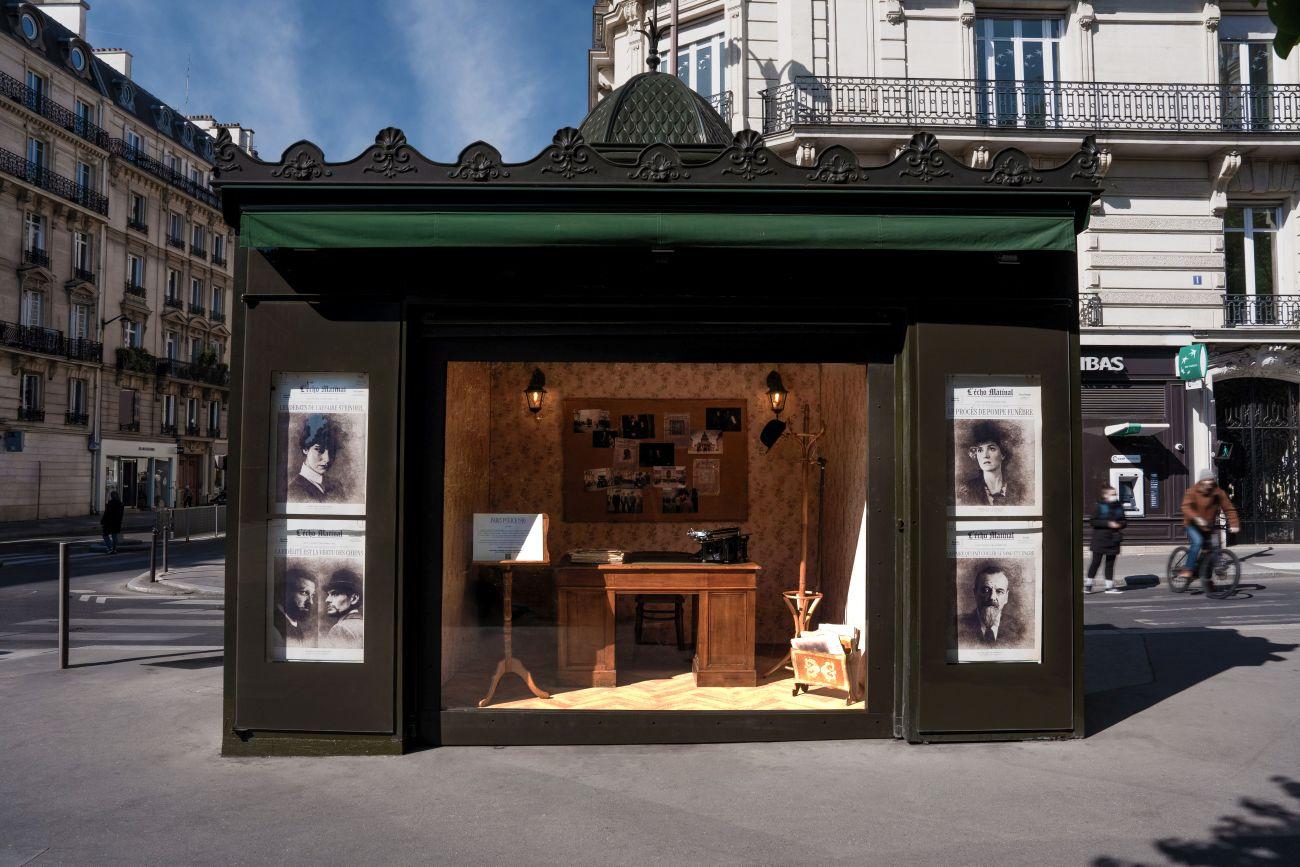 Campagne JCDecaux Live X Canal+ Création Originale Paris Police 1910