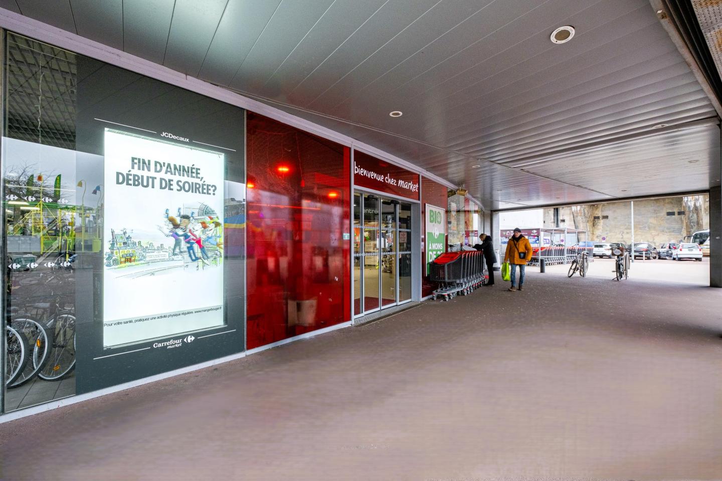Une campagne d'affichage par JCDecaux à Saint Nazaire