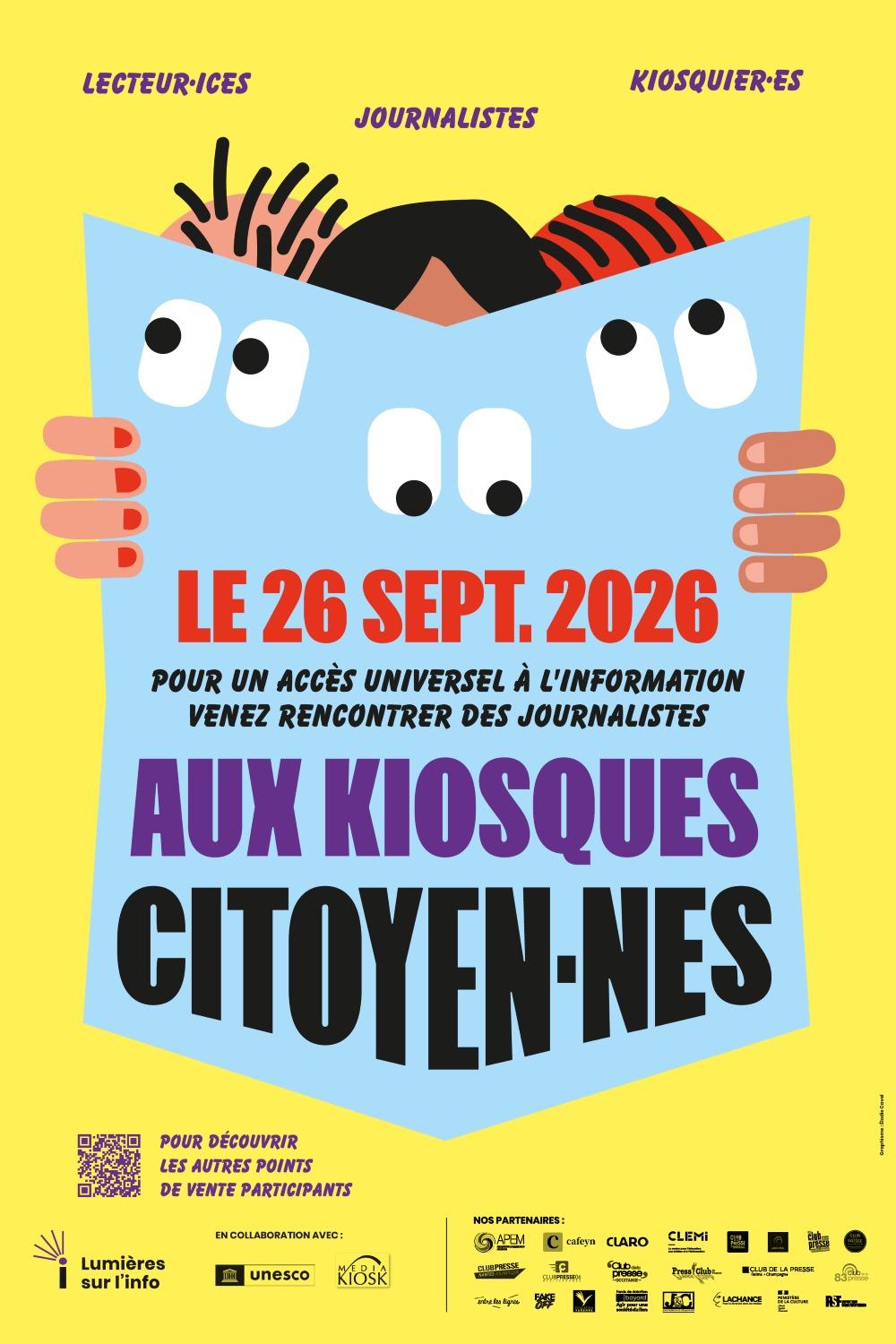Affiche Aux Kiosques Citoyens 2026