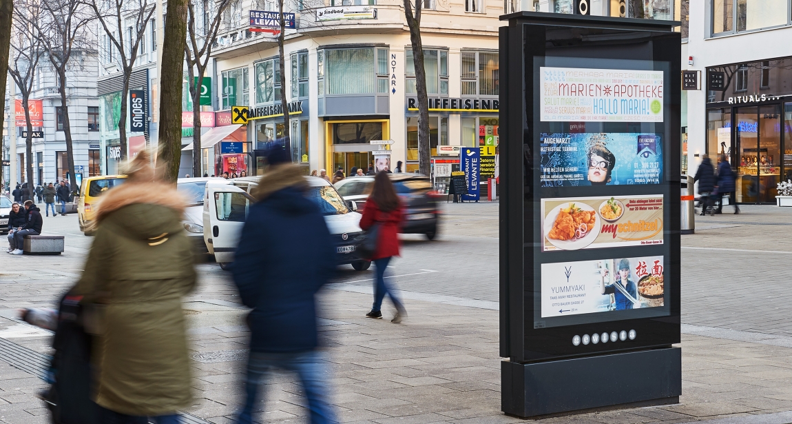 Dauerwerbung Hinweistafel Diverse