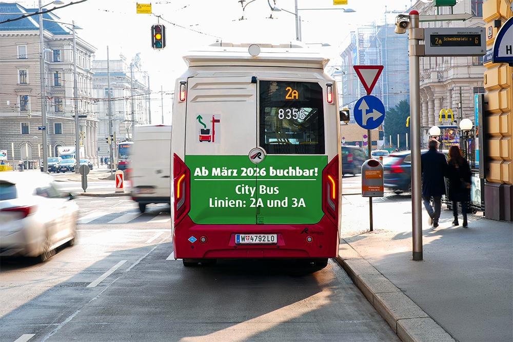 City Bus Heck Mockup