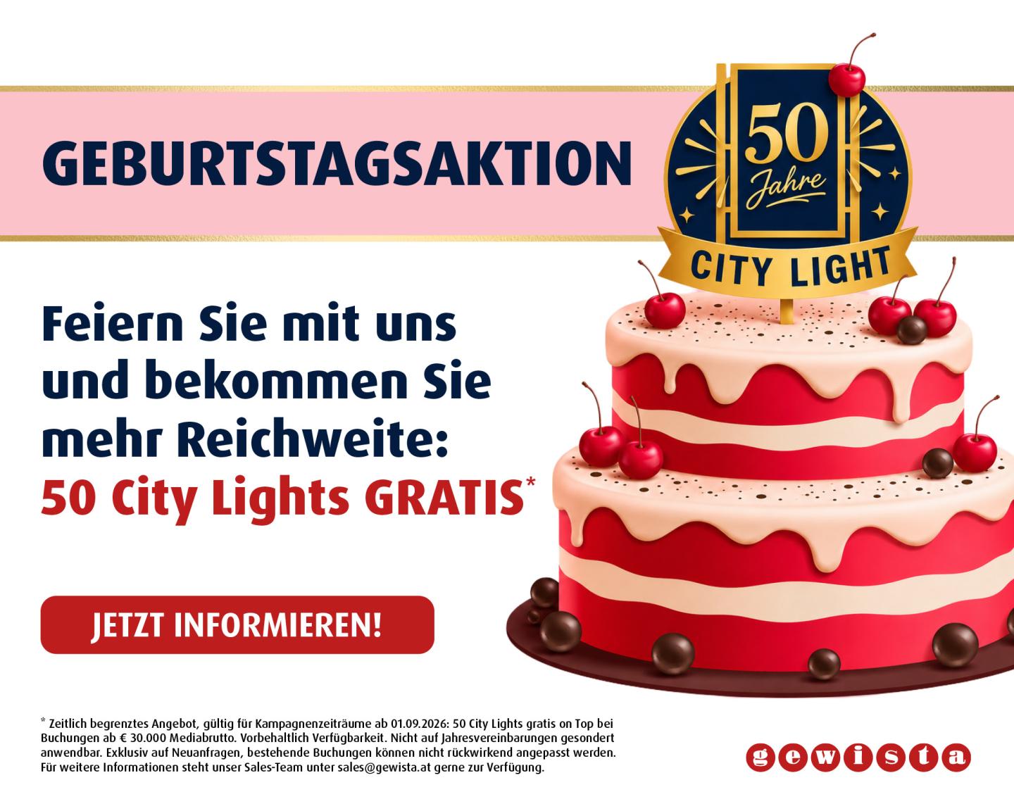 50 jahre city light