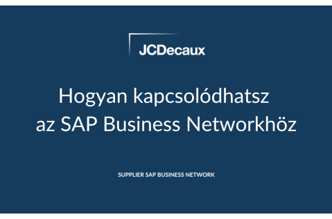 Hogyan kapcsolódhatsz az SAP Business Networkhöz
