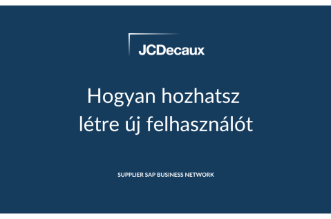 Hogyan hozhatsz létre új felhasználót