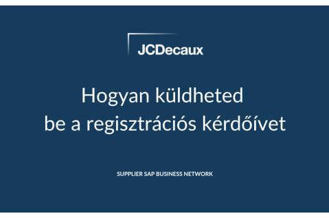 Hogyan küldheted be a regisztrációs kérdőívet