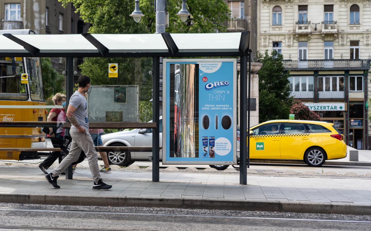 Vékony Oreo keksz trükkös tükörrel