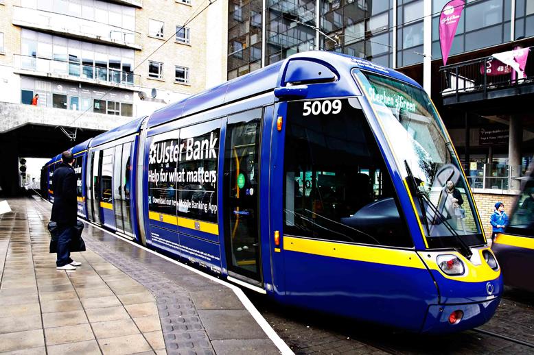 You can Bank on Luas! JCDecaux Ireland