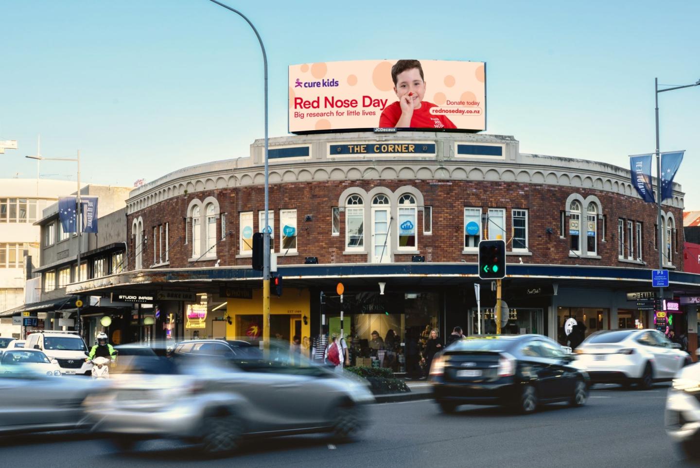 JCDecaux NZ Heart charity partner Cure Kids