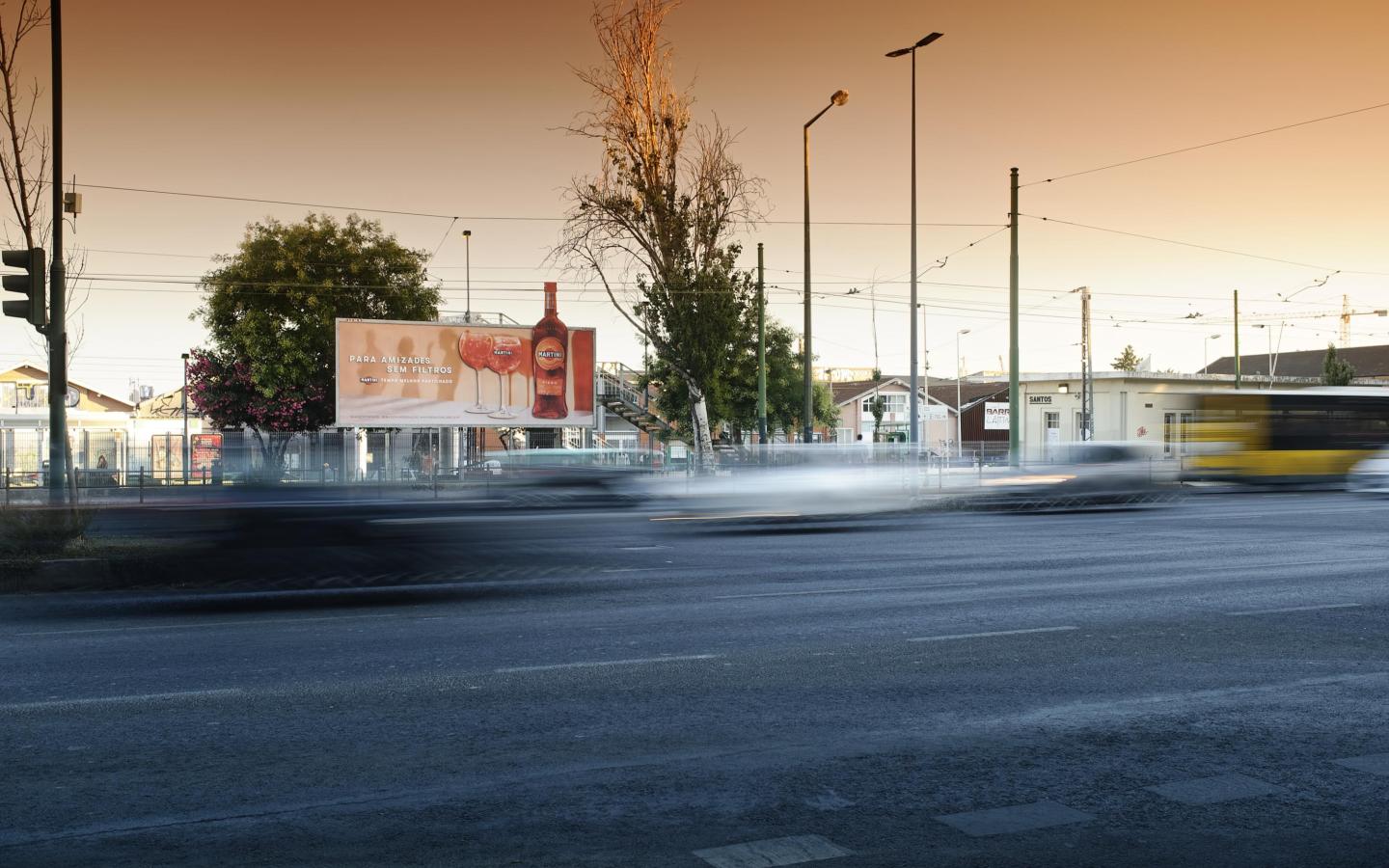 Campanha martini JCDecaux 