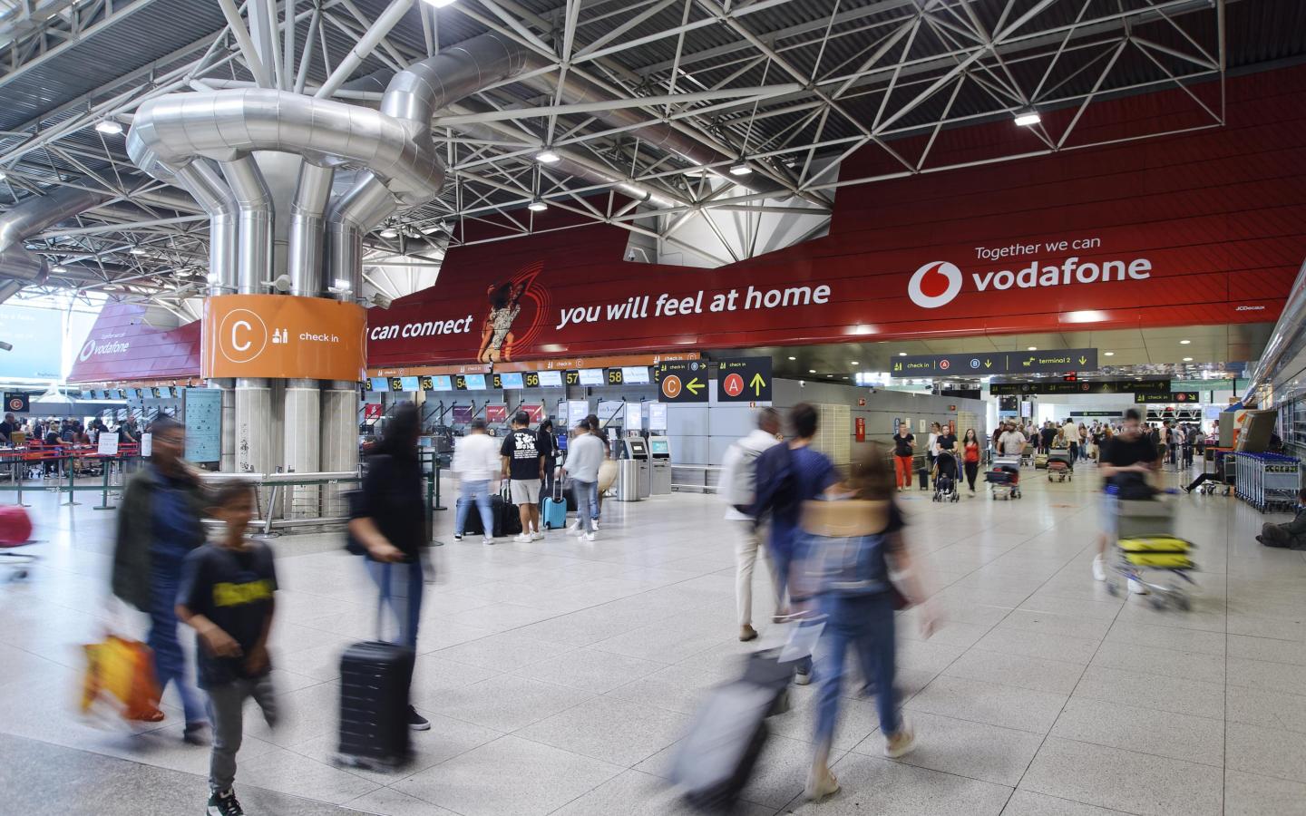 check in vodafone aeroporto lisboa