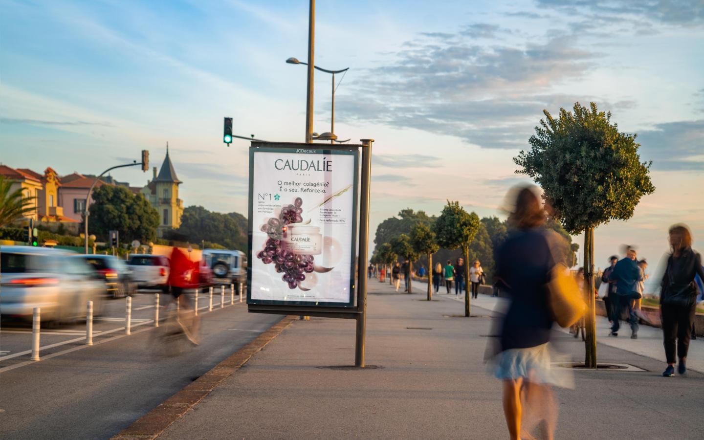 mupi caudalie jcdecaux 