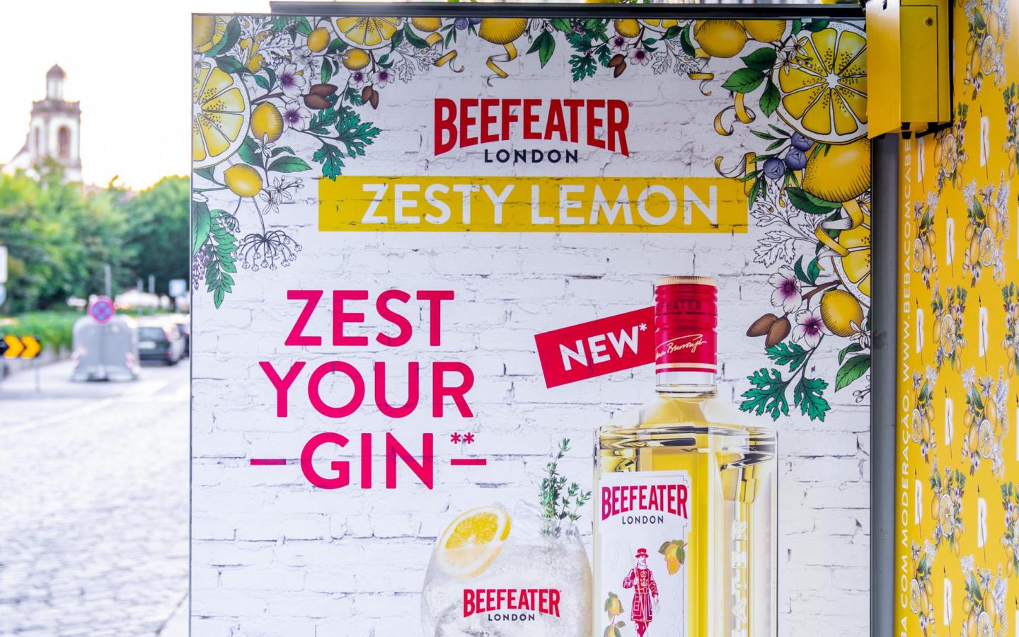 beefeater jcdecaux campanha