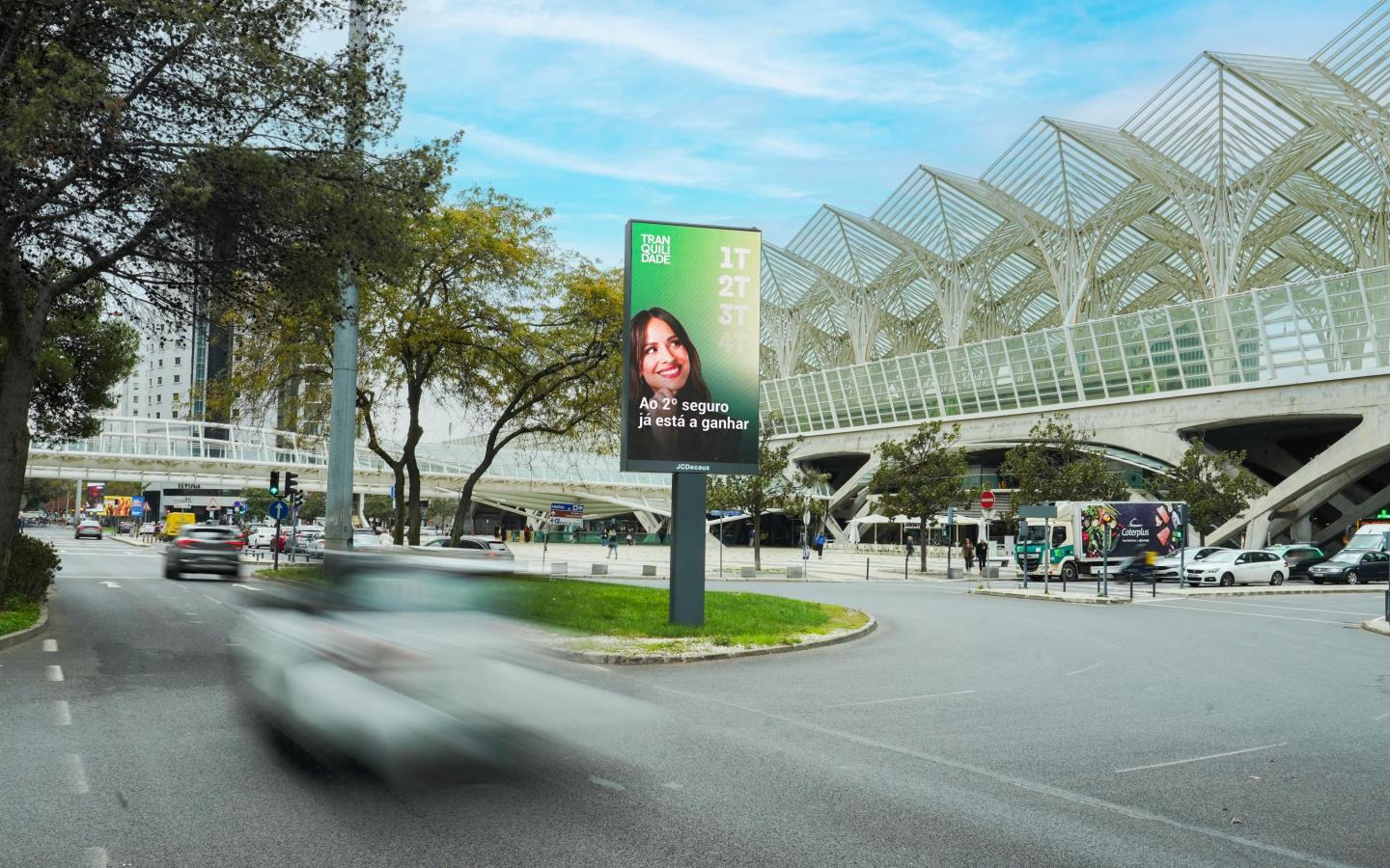 tranquilidade generali campanha programática JCDecaux Portugal