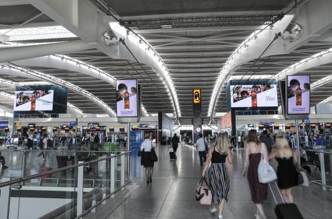 jcdecaux heathrow airport advertising