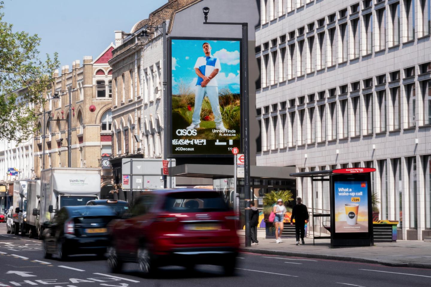 ASOS billboard in shoreditch