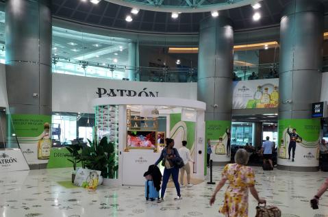 Bacardi Patron Miami JCDecaux Experiential Activation OOH Advertising