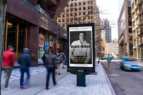 Charles Tyrwhitt Boston Digital CIP JCDecaux OOH Advertising