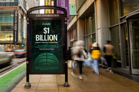 Kalshi Chicago Digital CIP JCDecaux OOH Advertising