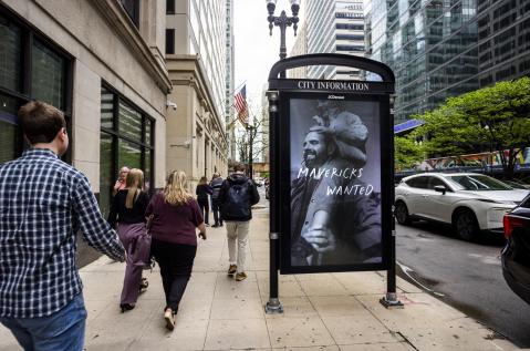 Wyoming Mavericks JCDecaux OOH Chicago Digital Advertising