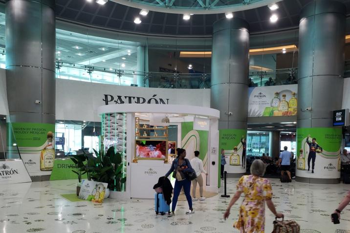 Bacardi Patron Miami JCDecaux Experiential Activation OOH Advertising