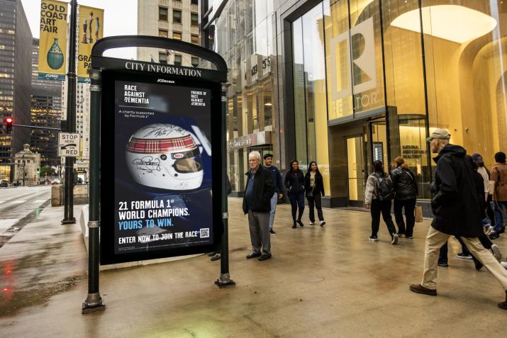 Raffle Entries JCDecaux OOH Advertising Chicago