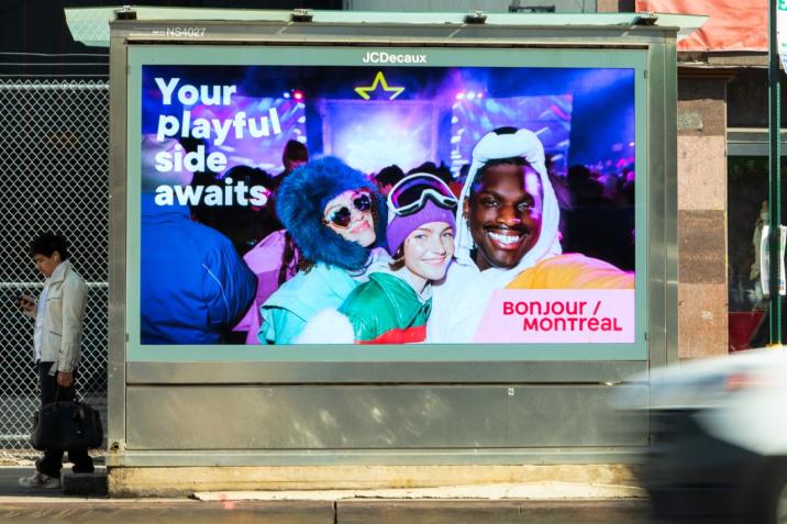 Montreal News Stand NYC OOH Advertising JCDecaux
