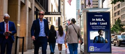 Athennian JCDecaux NYC Bus Shelter Advertising
