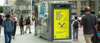 IKEA Chicago Bus Shelter JCDecaux OOH Advertising