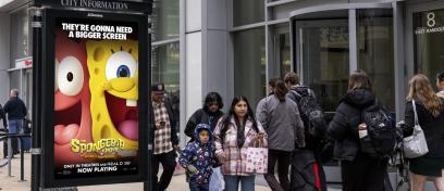 Five Nights Chicago JCDecaux OOH Advertising