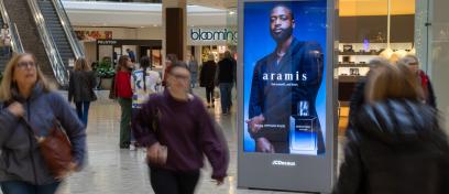 Aramis Short Hills Mall JCDecaux OOH Advertising