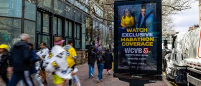 Boston WCVB JCDecaux OOH Advertising