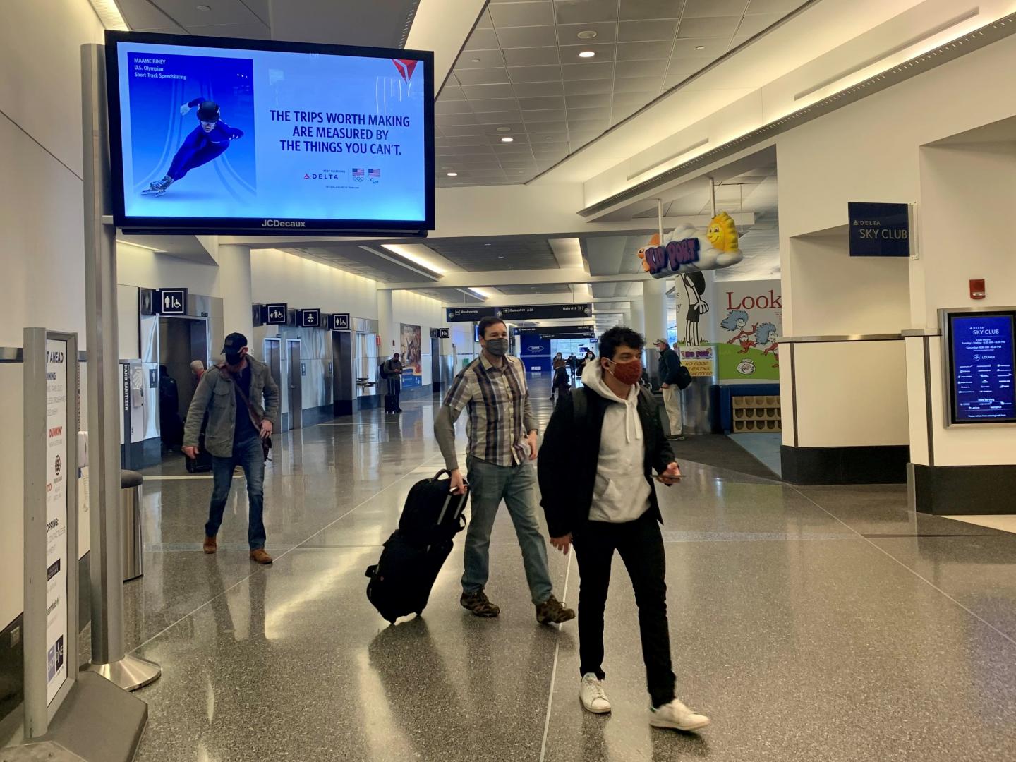 Delta Air Lines, the official airline of Team USA, runs a campaign ahead of the 2022 Winter Games on our Boston digital network.