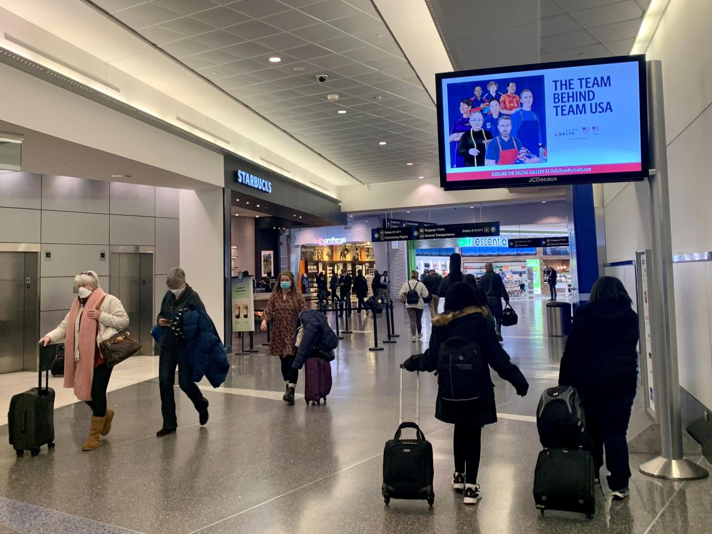 Delta Air Lines, the official airline of Team USA, runs a campaign ahead of the 2022 Winter Games on our Boston digital network.