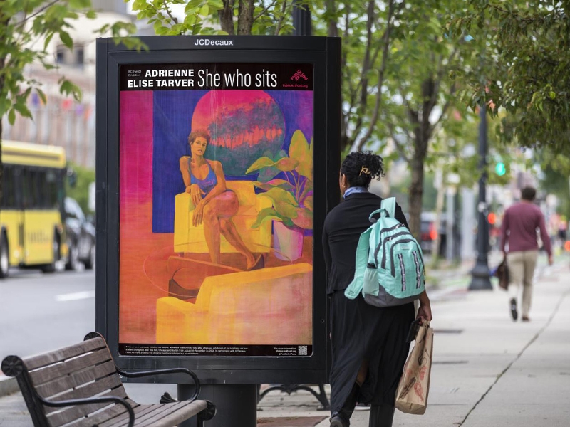 Public Art Fund, Adrienne Elise Tarver: She who sits 