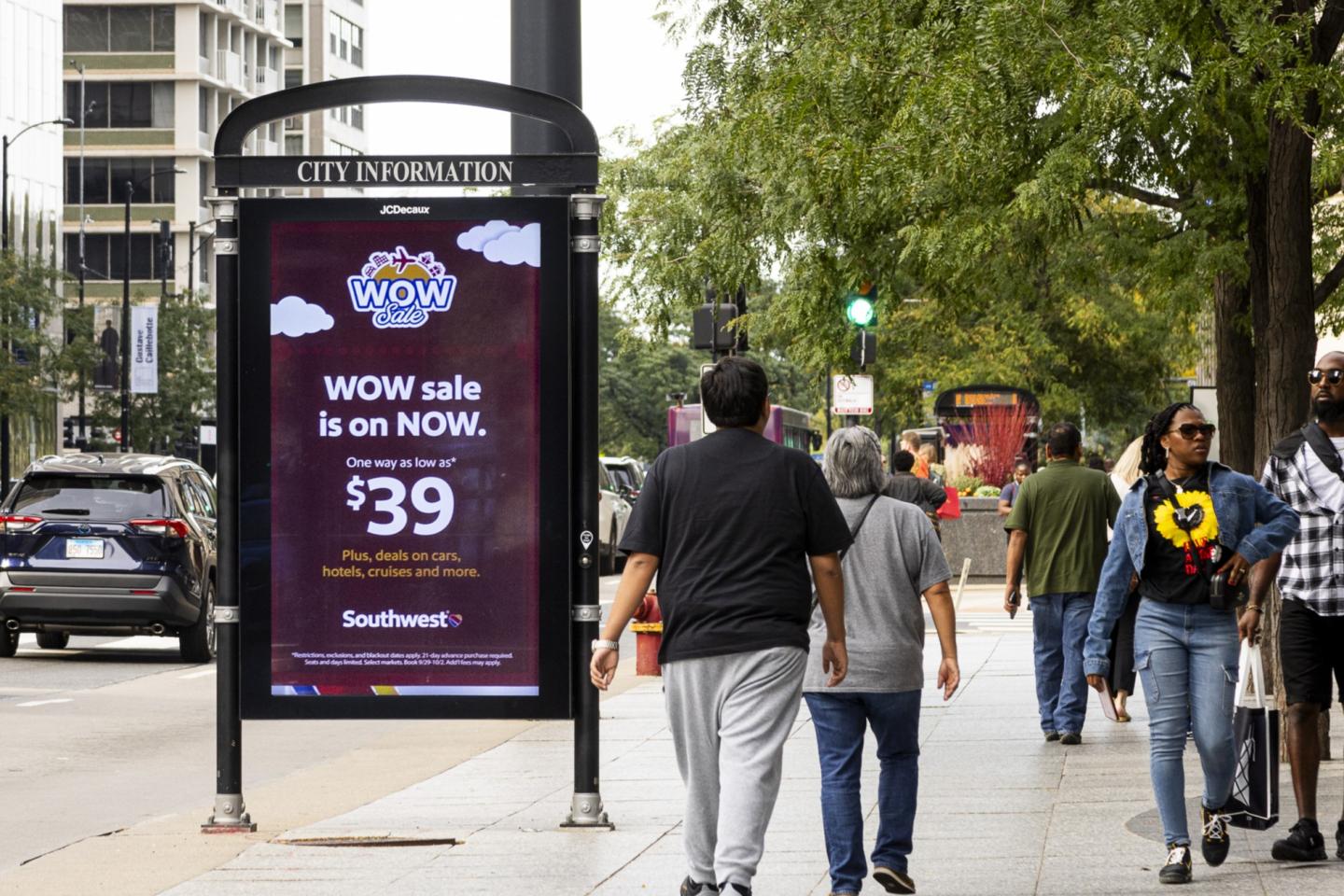 Online Sale JCDecaux OOH Advertising Chicago