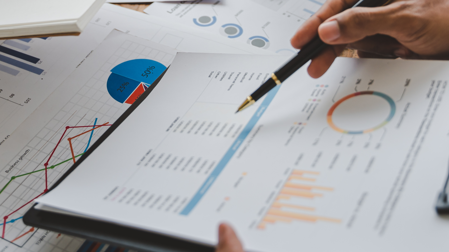 Financial Audit stock photo