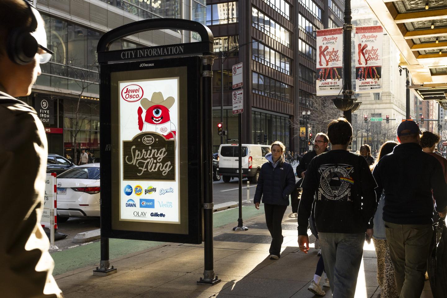 Jewel Osco Chicago Digital CIP JCDecaux OOH Advertising